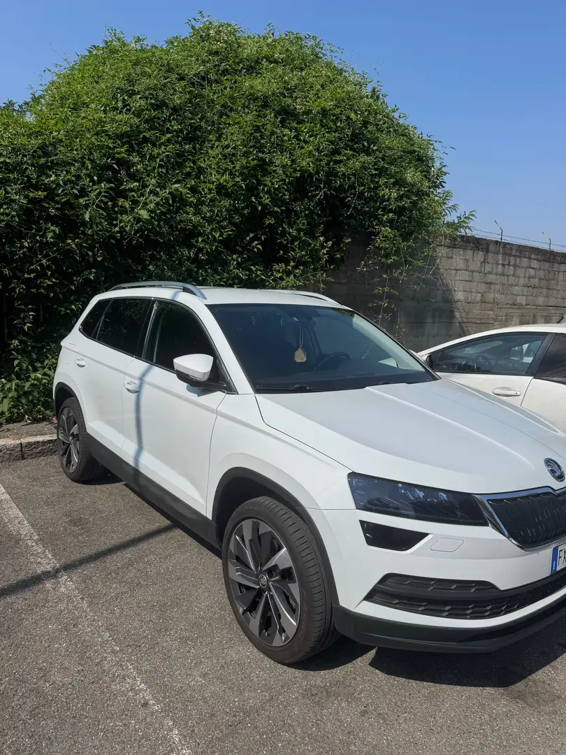 Skoda Karoq Karoq 2019 2.0 tdi Executive 4x4 dsg Bianco - 2