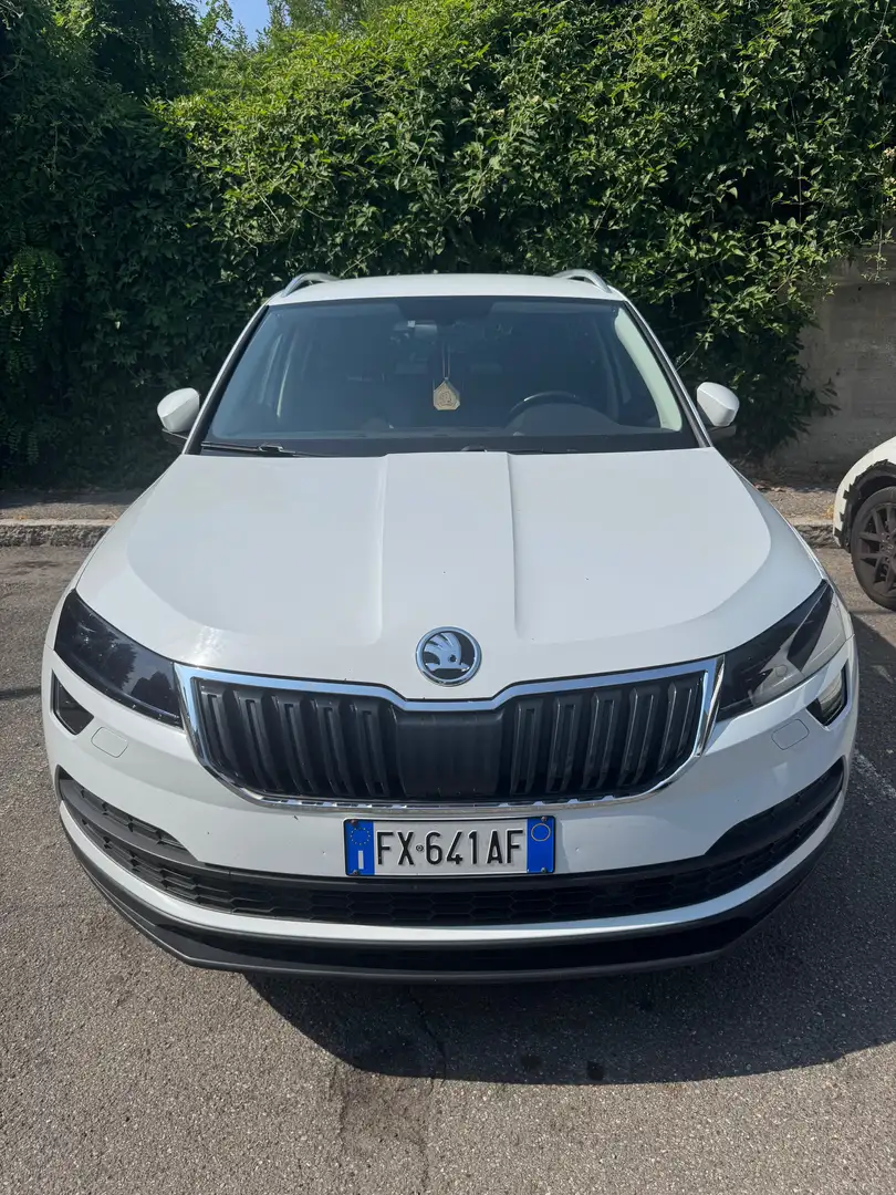 Skoda Karoq Karoq 2019 2.0 tdi Executive 4x4 dsg Bianco - 1
