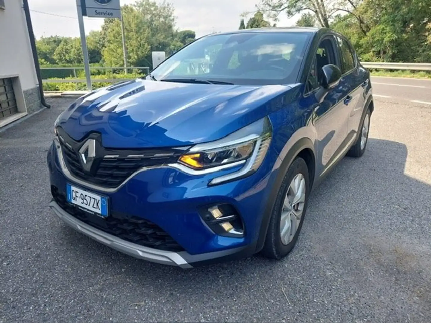 Renault Captur 1.6 E-Tech phev Intens auto my21 "OK Neopatentati" Blu/Azzurro - 1