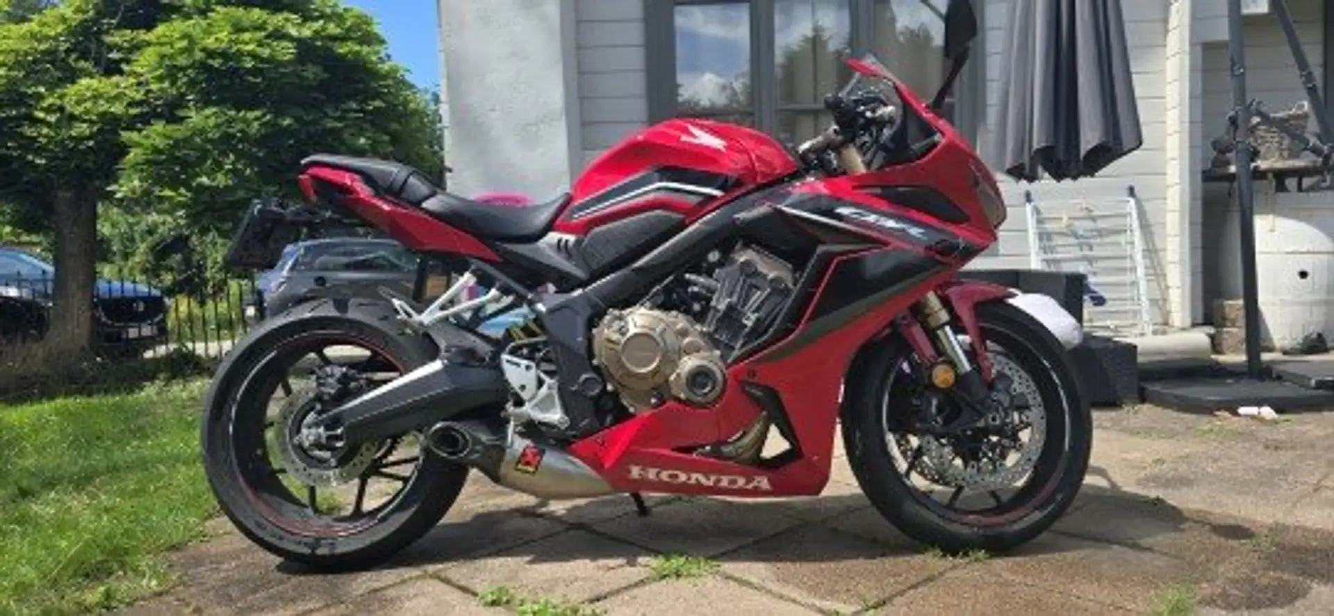 Honda CBR 650 Roşu - 1