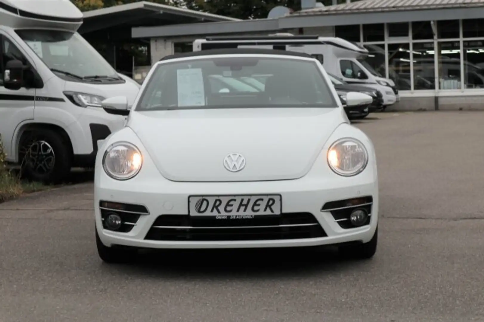 Volkswagen Beetle Beetle Cabriolet 1.2 TSI BMT Sound Navi/Klima/BC Blanc - 2