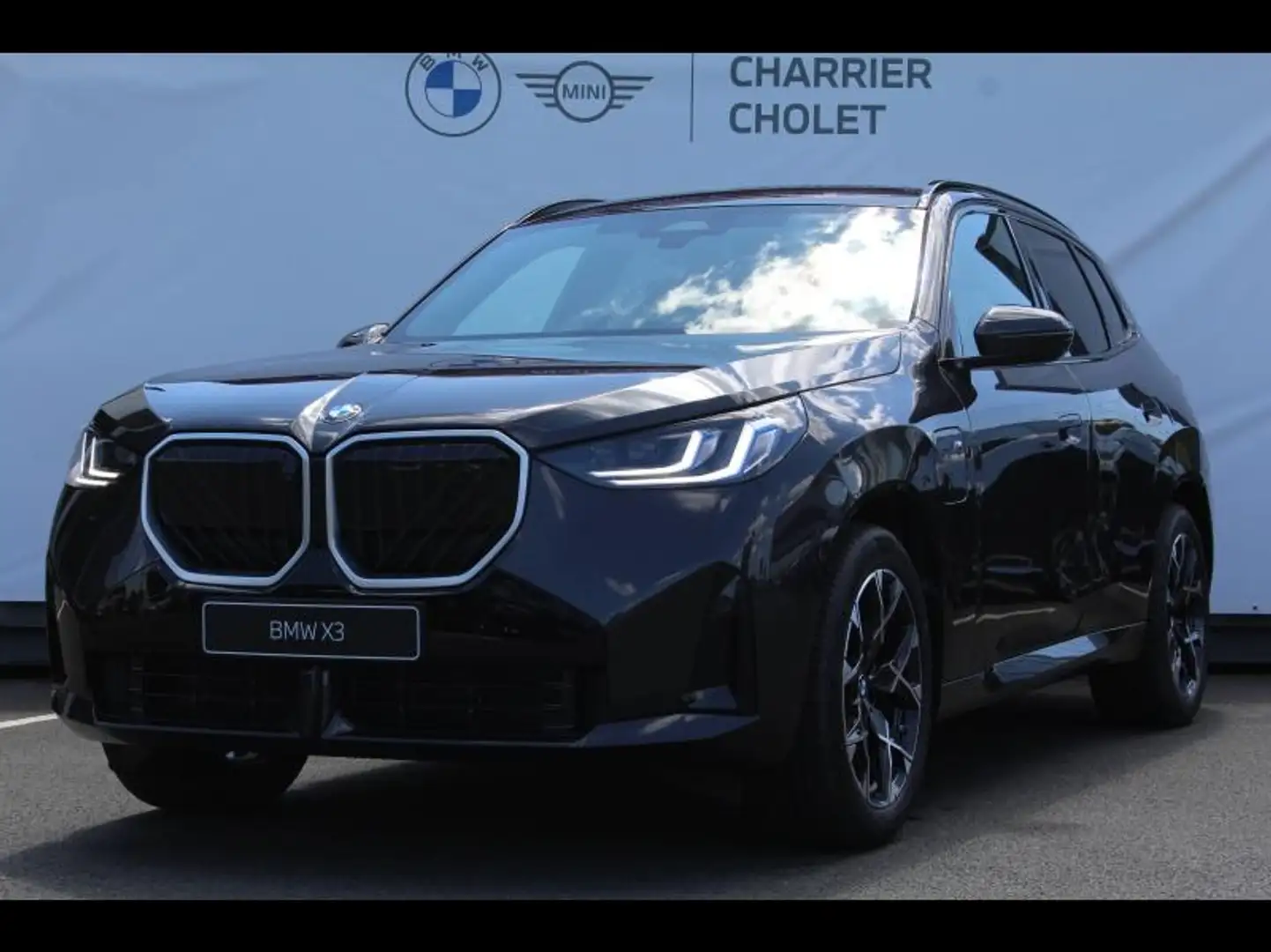 BMW X3 xDrive30e 299ch M Sport Gris - 1