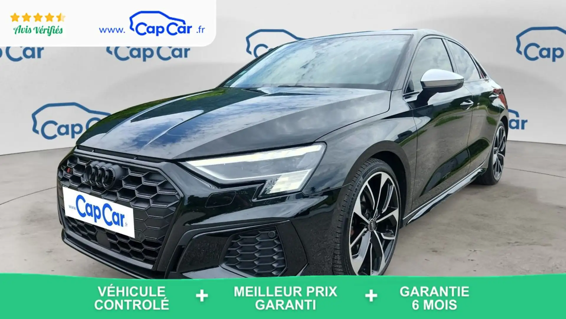 Audi S3 Berline IV 2.0 TFSI 310 Quattro S-Tronic 7 S - Aut Noir - 1