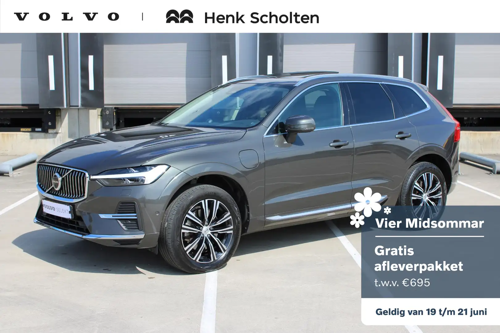 Volvo XC60 T8 Automaat AWD Inscription | Semi-Elektrische Tre Grijs - 1