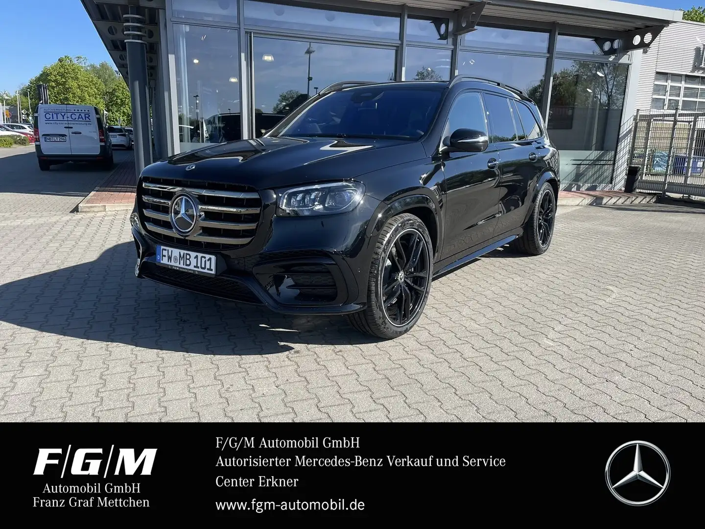 Mercedes-Benz GLS 450 GLS 450 d AMG/Pano/Distr/Key/Standhzg/AHK/Burmes Noir - 1