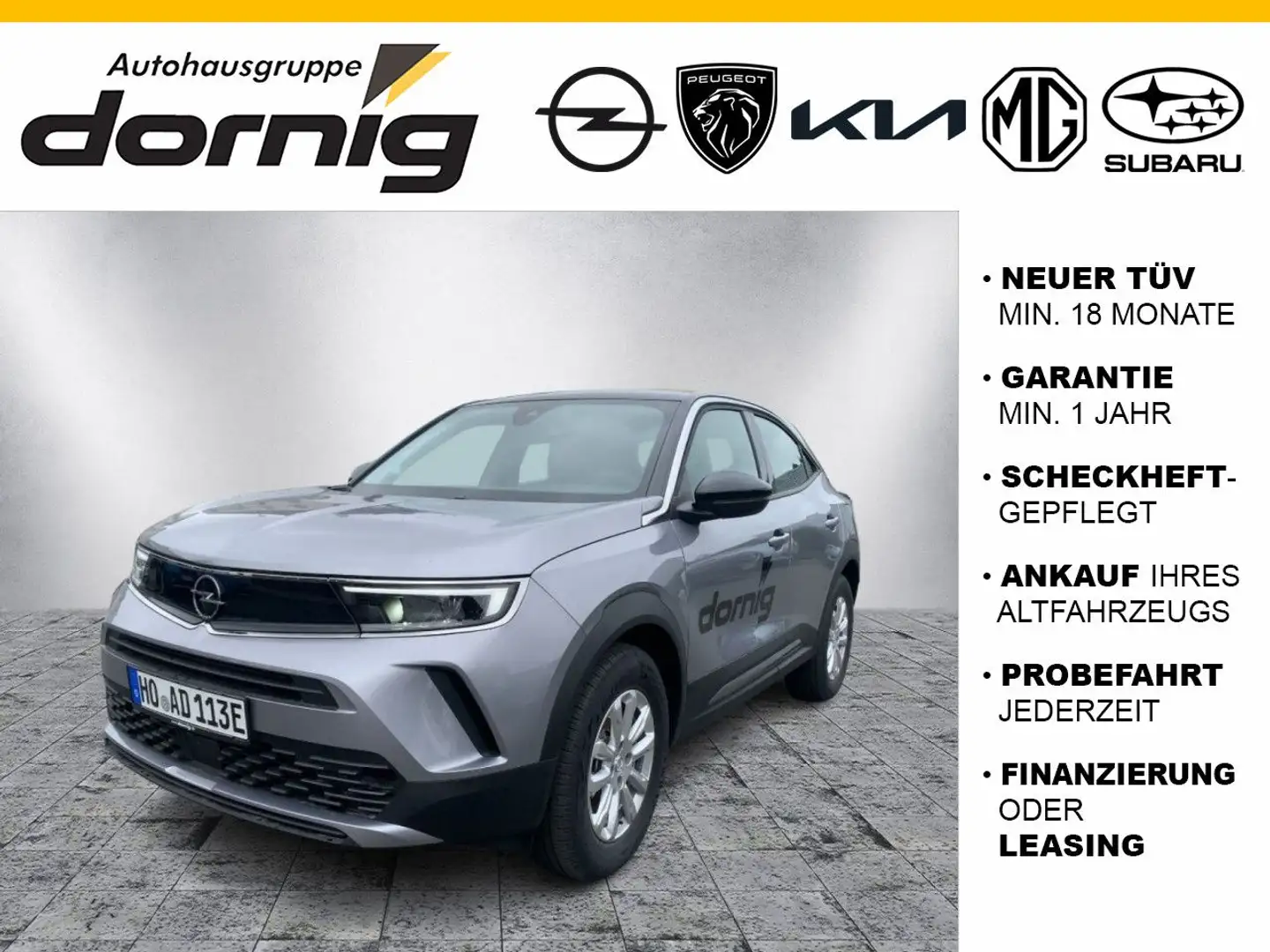 Opel Mokka -e B Edition Winterpaket Grau - 1