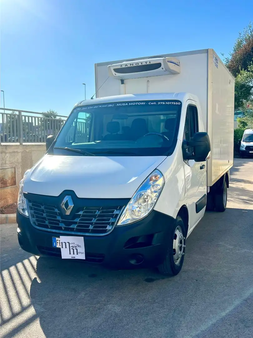 Renault Master 2.3 tdci cella frigo zanotti meno 20 gradi 2016 Blanc - 1