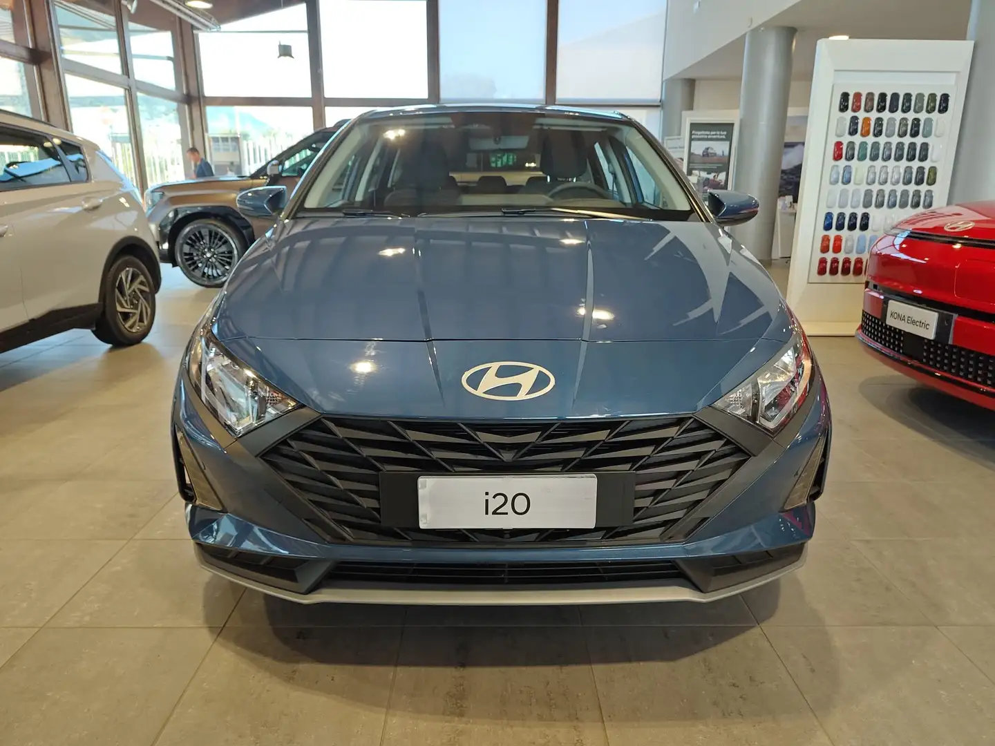 Hyundai i20 MY25 1.2 79CV MT TECHLINE Bleu - 2