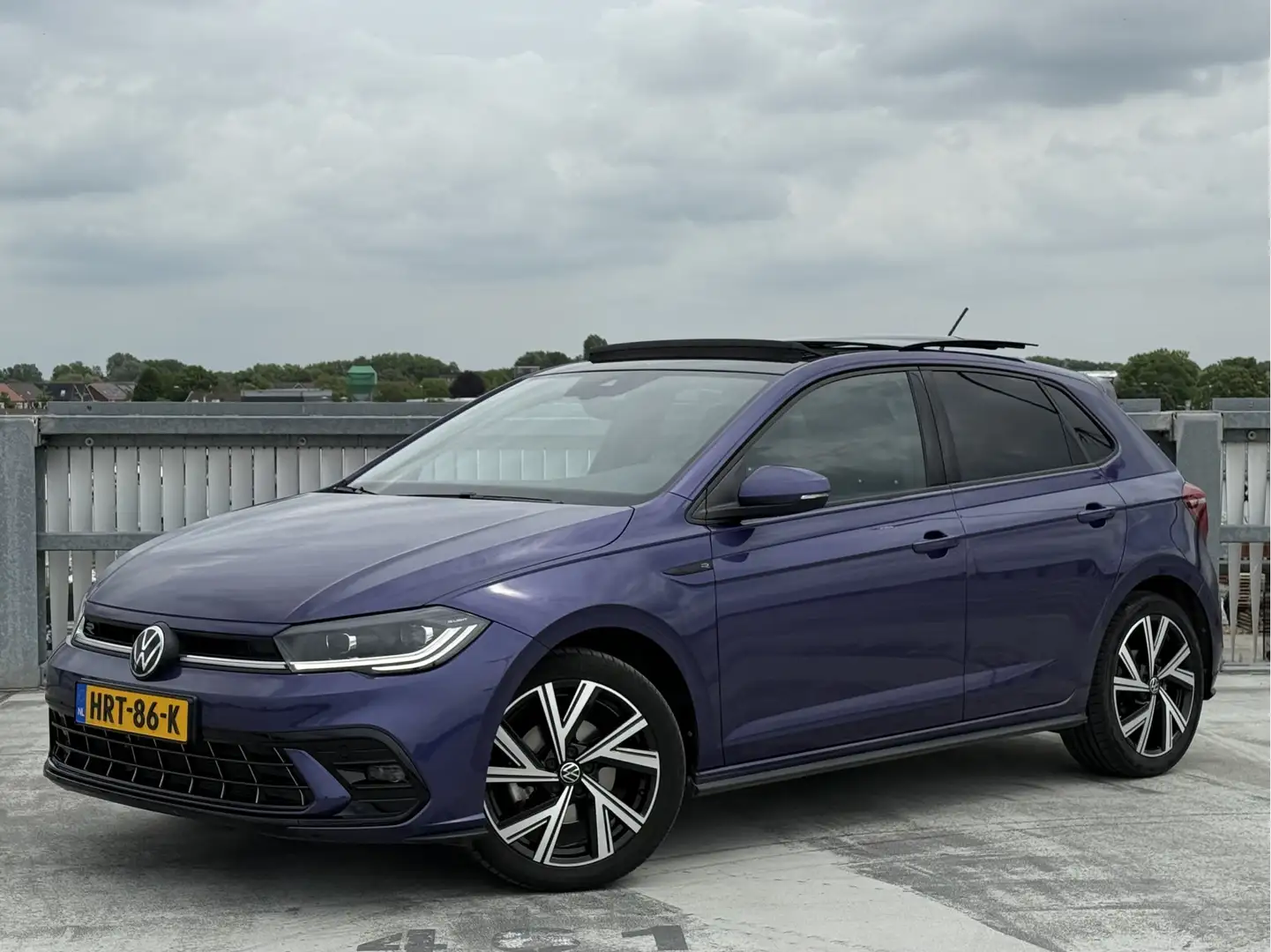 Volkswagen Polo 1.0 TSI R-Line DSG | Pano | IQ | Camera Paars - 1
