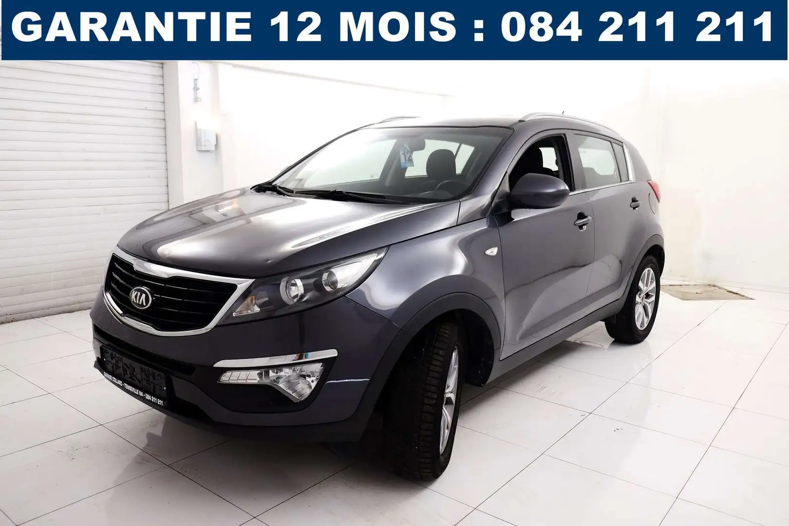 Kia Sportage 1.6i 2WD #CLIM, CRUISE, TEL., BLUETOOTH # Gris - 2