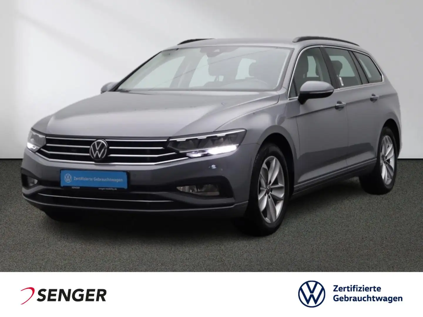 Volkswagen Passat Variant 2.0 TDI CarPlay LED AHK Kamera Grau - 1