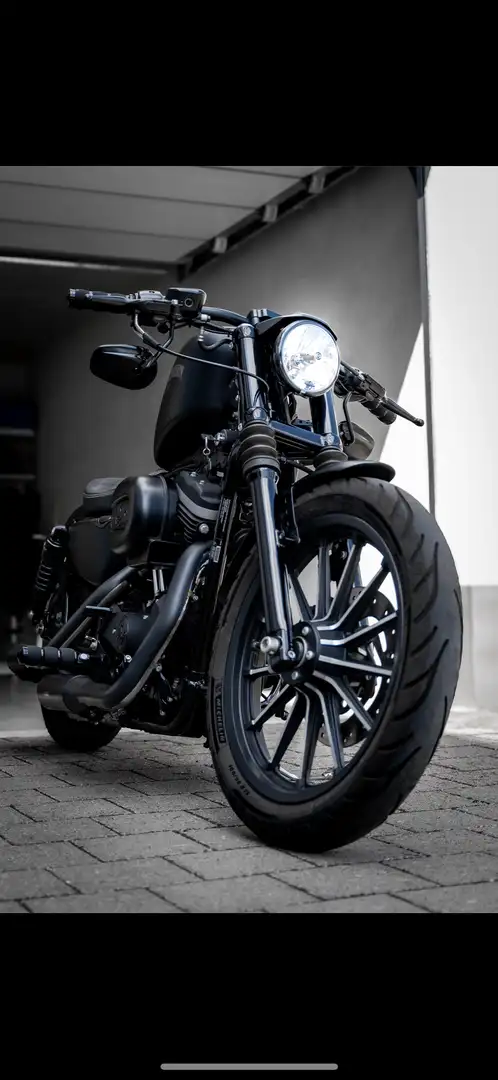 Harley-Davidson Iron 883 Sporster XL 883 Kesstech Klappenanlage Schwarz - 1