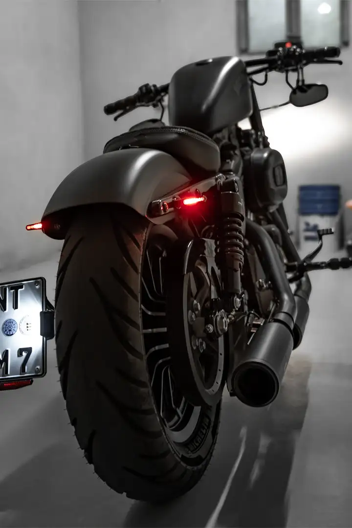 Harley-Davidson Iron 883 Sporster XL 883 Kesstech Klappenanlage Schwarz - 2