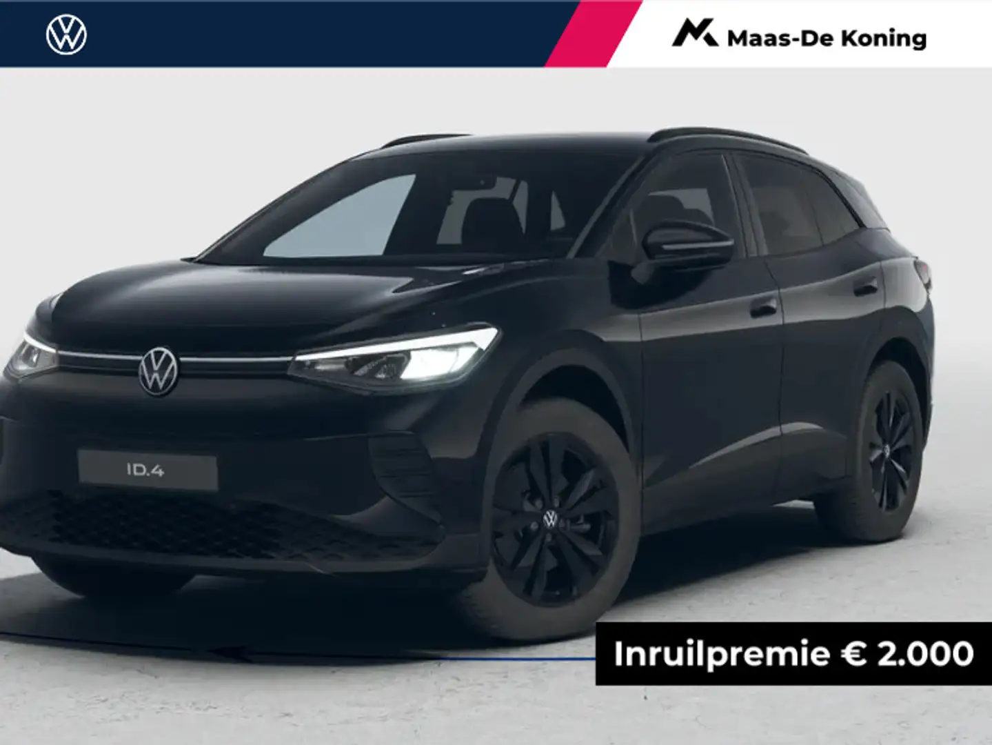 Volkswagen ID.4 Limited Edition 52 kWh accu 170 PK · Achteruitrijc Noir - 1