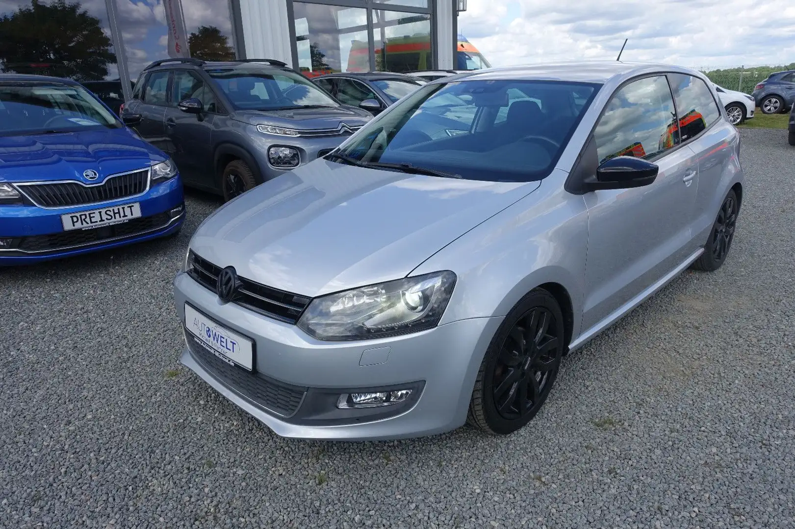 Volkswagen Polo 1.4 DSG KLIMA XEN SITZH Insp+Zahnr+TÜV NEU Silber - 2