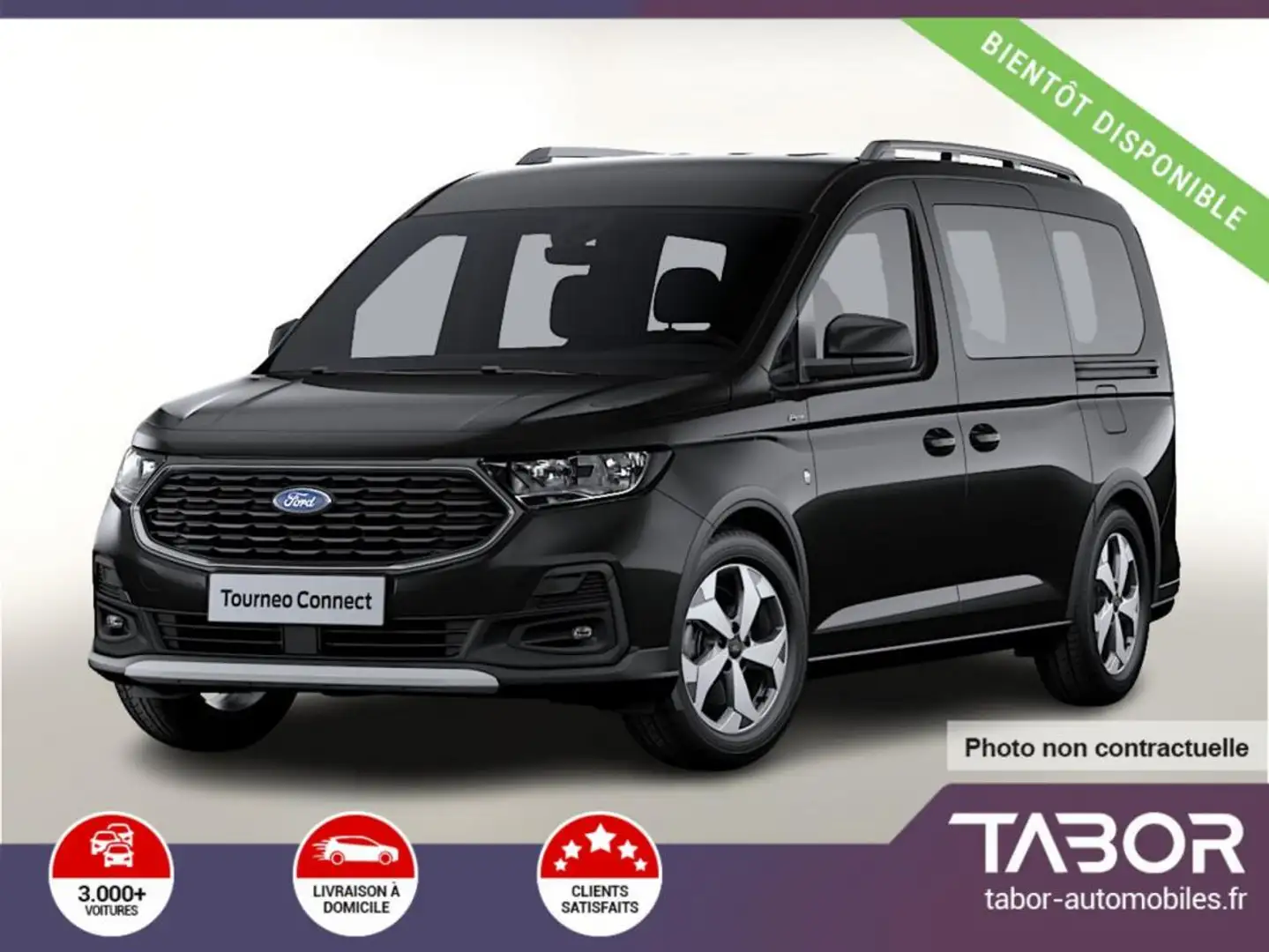 Ford Tourneo Connect Grand PHEV 150 AT6 Active Negro - 1