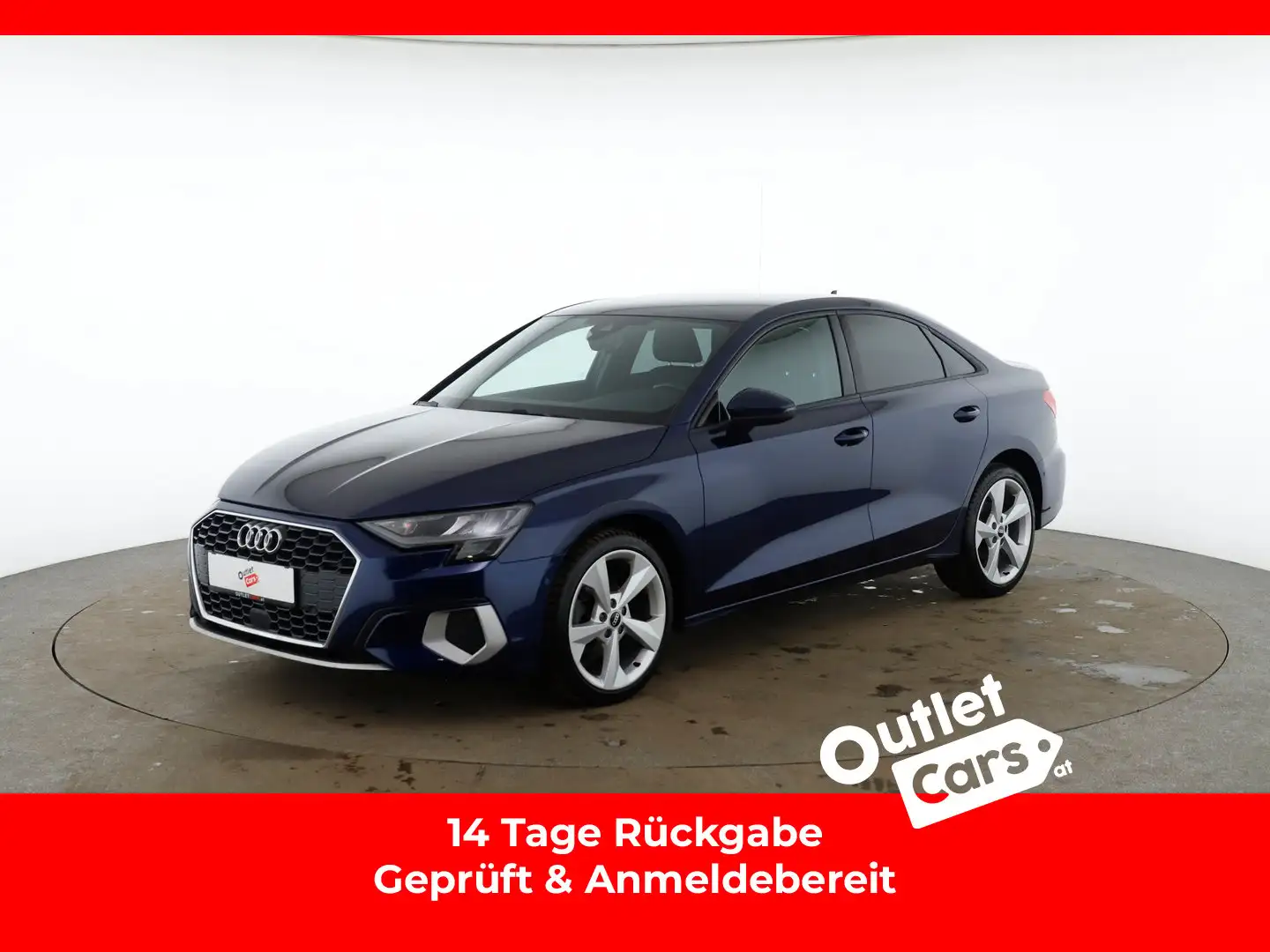Audi A3 Limousine 35 TDI advanced ext. Blau - 1
