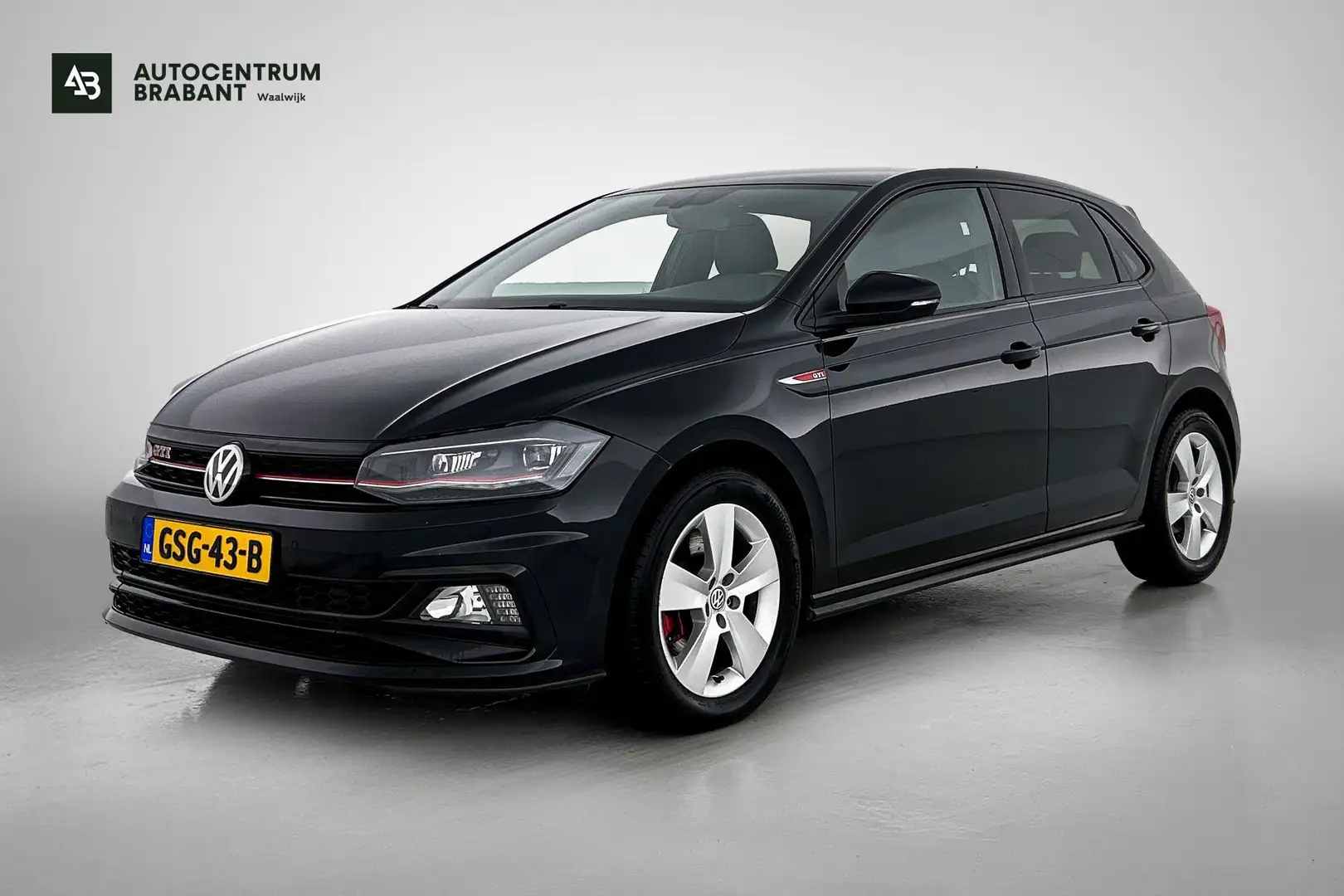 Volkswagen Polo GTI 2.0 TSI | 200PK | BTW | CARPLAY | ACHTERCAM | STOE Zwart - 1