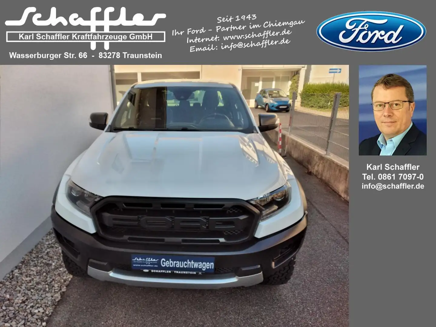 Ford Ranger Raptor Raptor Doppelkabine 4x4 Alb - 2