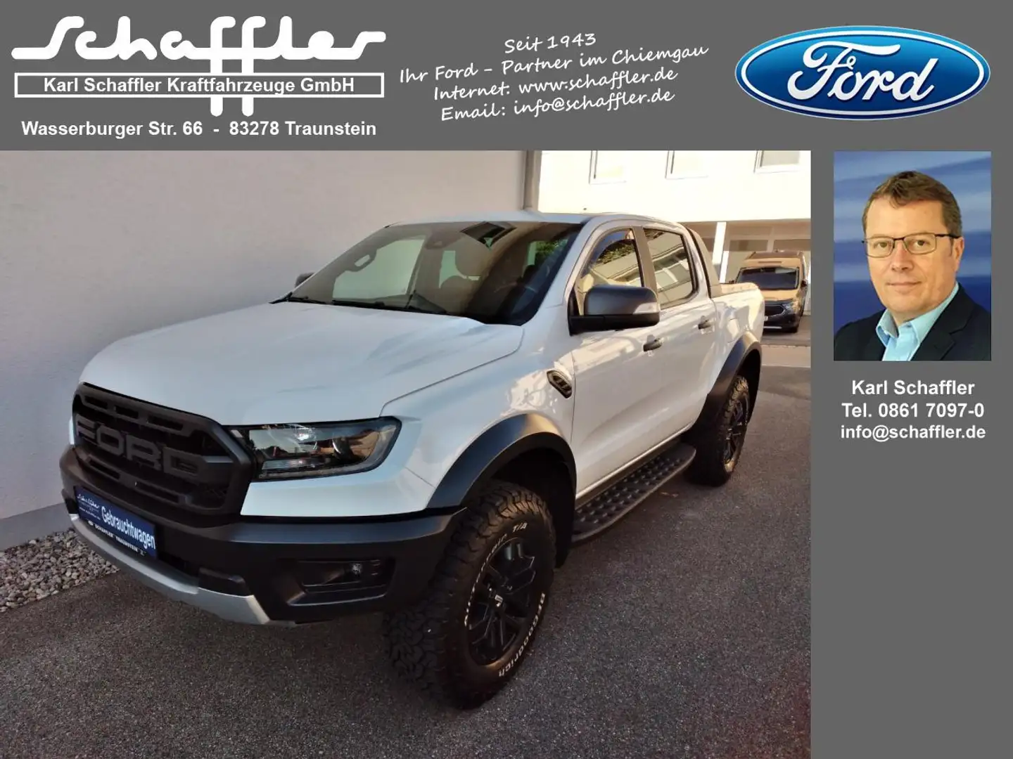 Ford Ranger Raptor Raptor Doppelkabine 4x4 Alb - 1