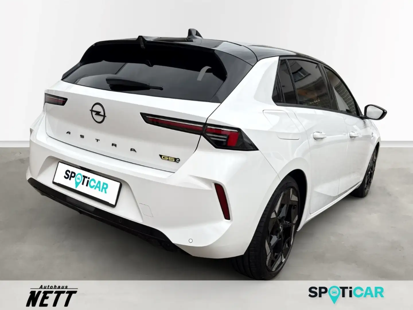 Opel Astra GSe Plug-in-Hybrid 225 Turbo Weiß - 2