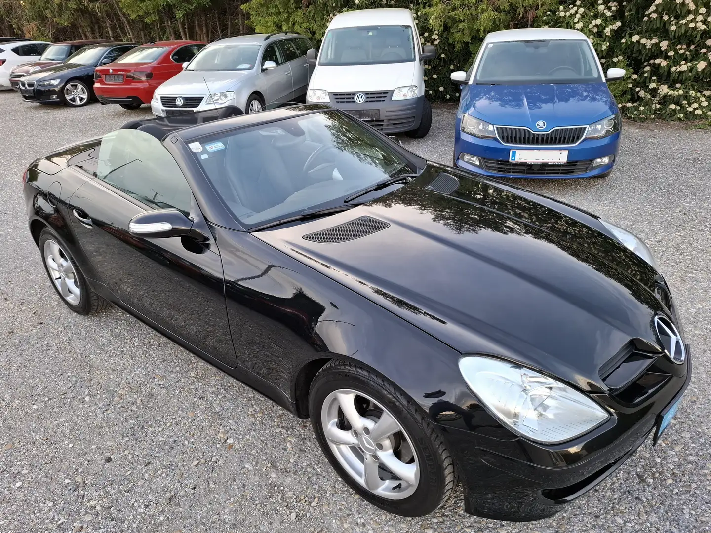 Mercedes-Benz SLK 200 SLK 200 Kompressor Cabrio (171.442) *Automatik* Schwarz - 2