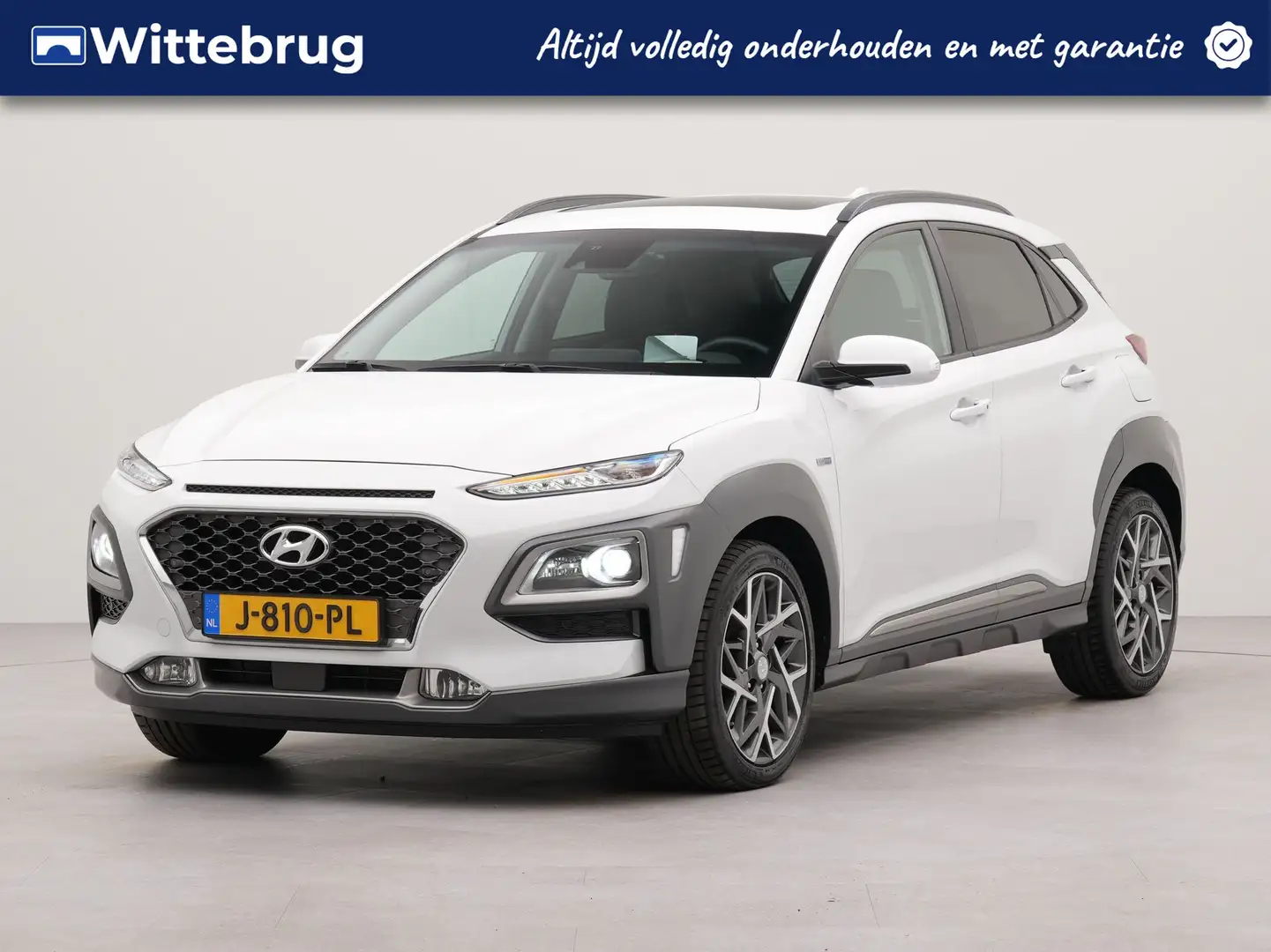Hyundai KONA 1.6 GDI HEV Premium Sky TOPPER !!! Wit - 1