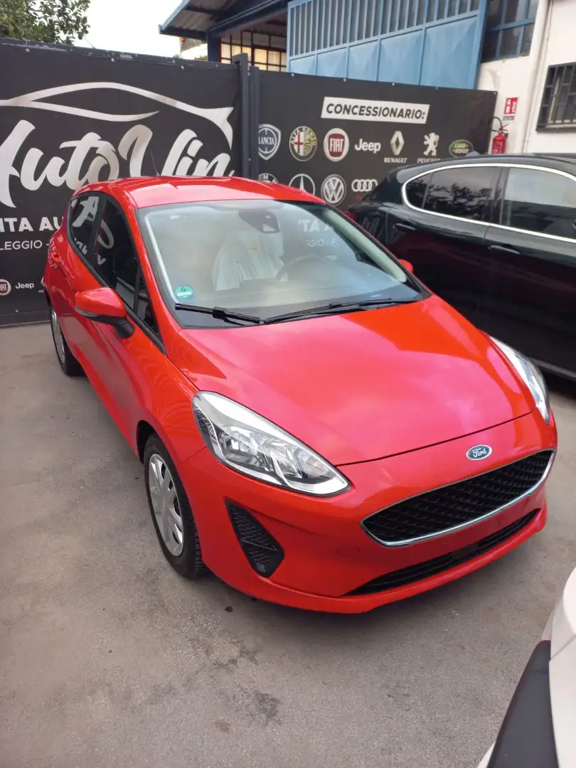Ford Fiesta 5p 1.0 ecoboost Plus 100cv Rosso - 1