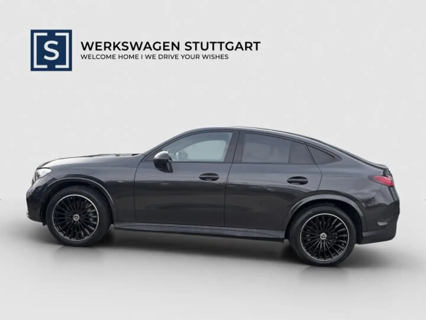 Mercedes-Benz GLC 200 GLC 200 4M Coupé AMG Night 20'' Dist AHK Kam Amb Grau - 2