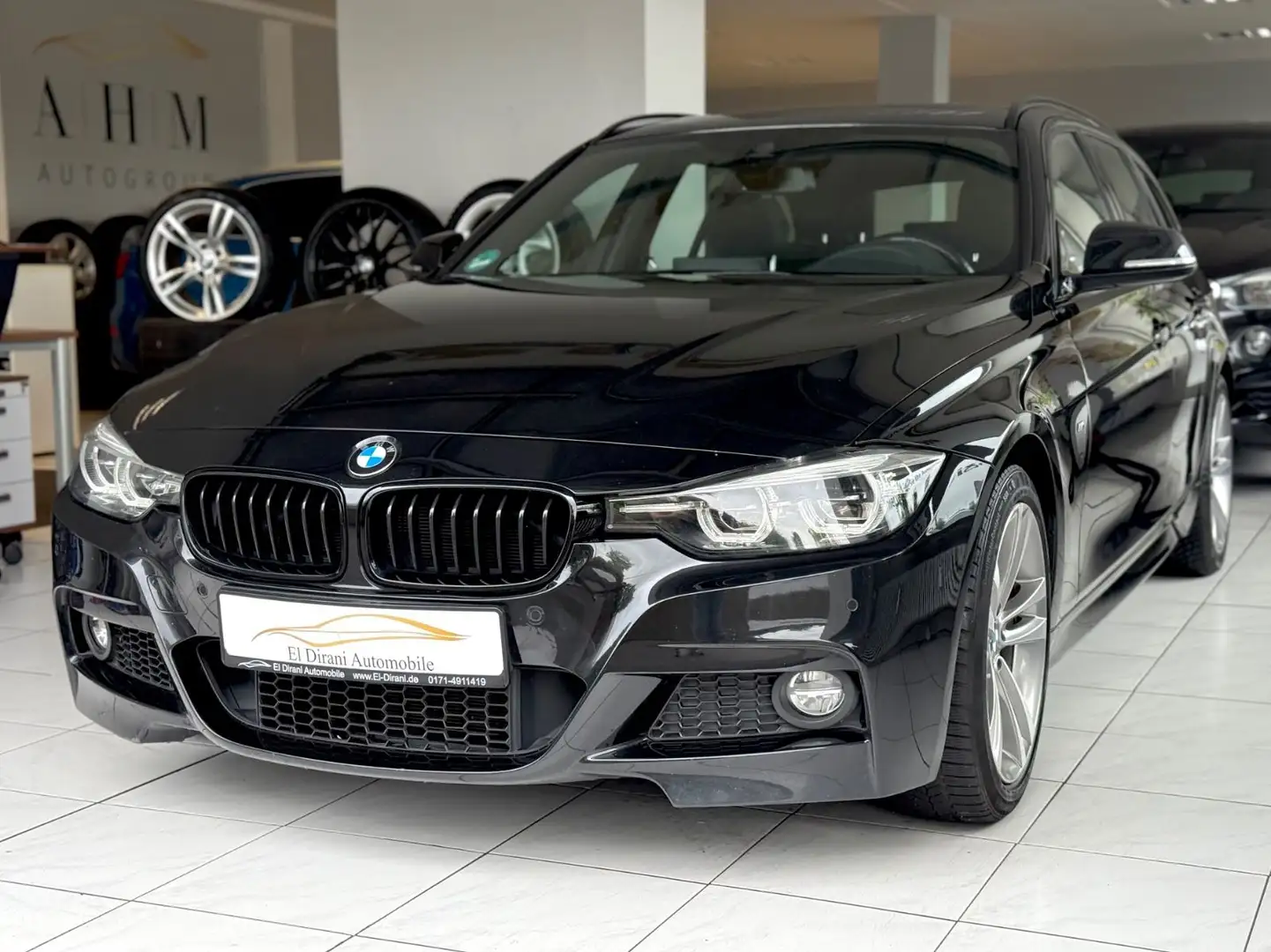 BMW 340 i Touring M-Sport LED/Pano/HeadUp/Keyless/AHK Schwarz - 1