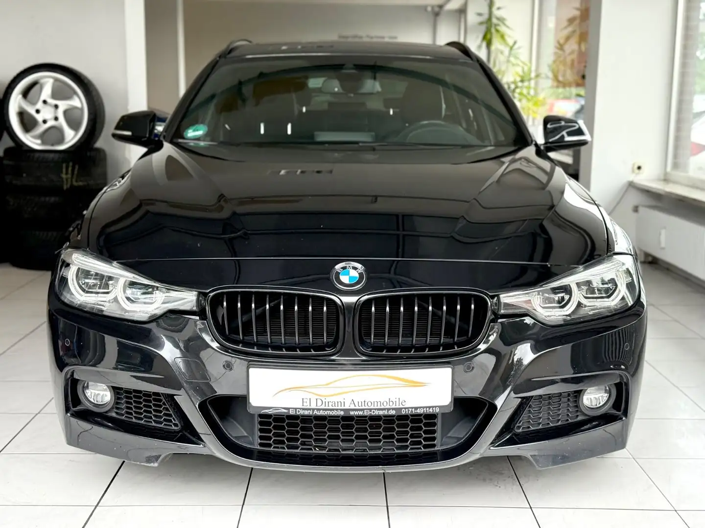 BMW 340 i Touring M-Sport LED/Pano/HeadUp/Keyless/AHK Schwarz - 2