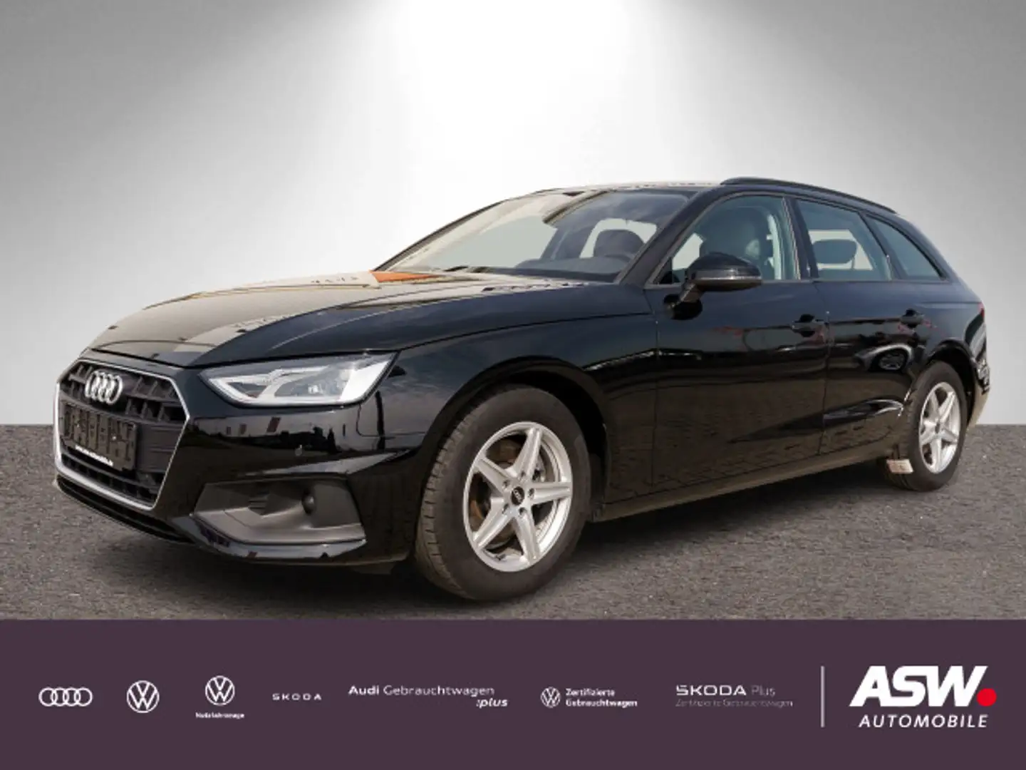 Audi A4 35TDI Stronic LED Navi PDC v/h SHZ Schwarz - 1