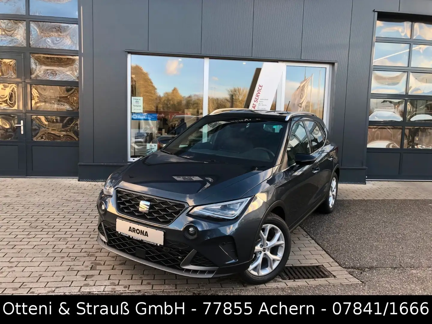 SEAT Arona FR 1.0 TSI DSG*5JGar*/RFK/DAB/Spurass/SHZ Сірий - 1
