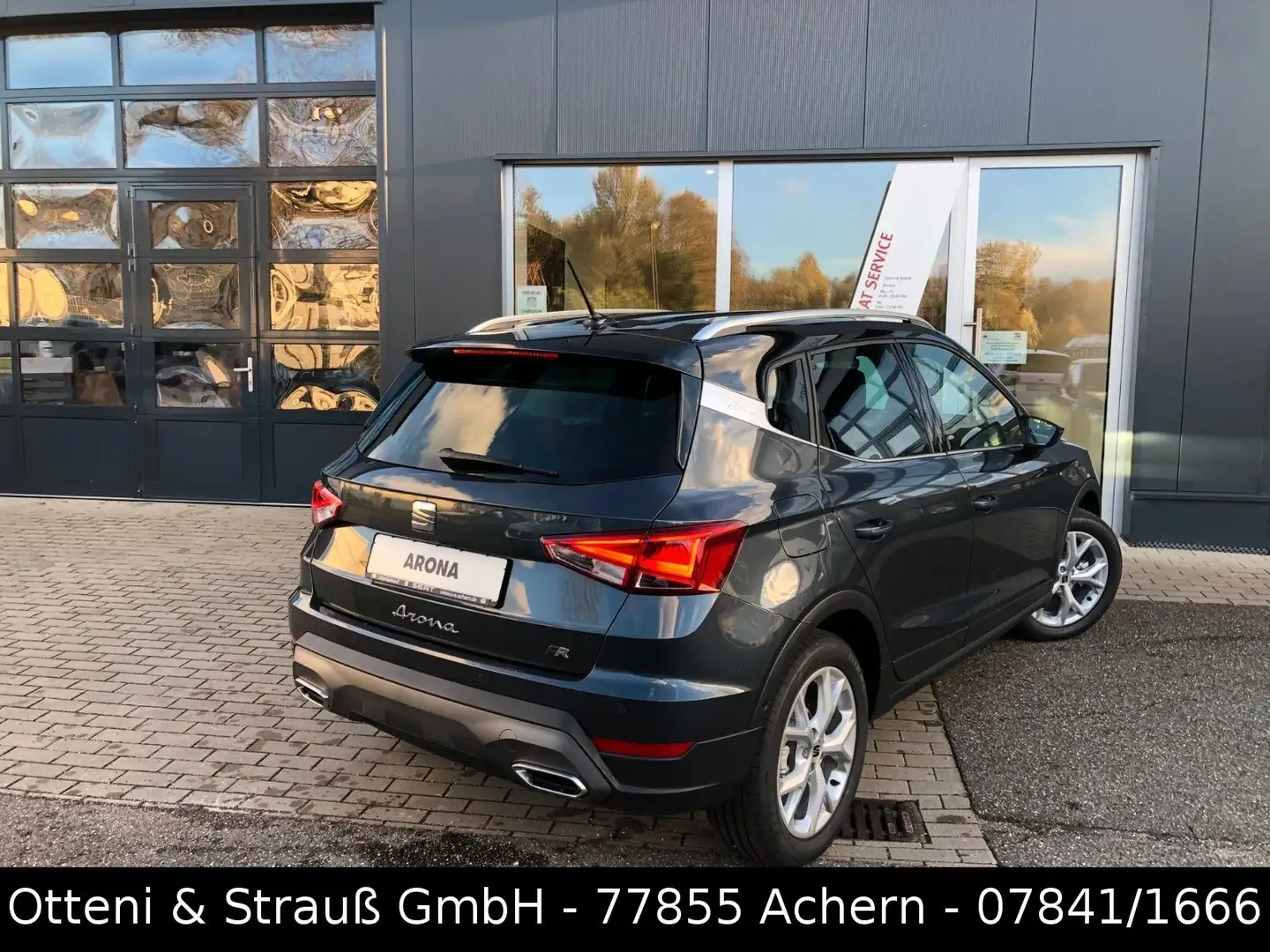 SEAT Arona FR 1.0 TSI DSG*5JGar*/RFK/DAB/Spurass/SHZ Сірий - 2