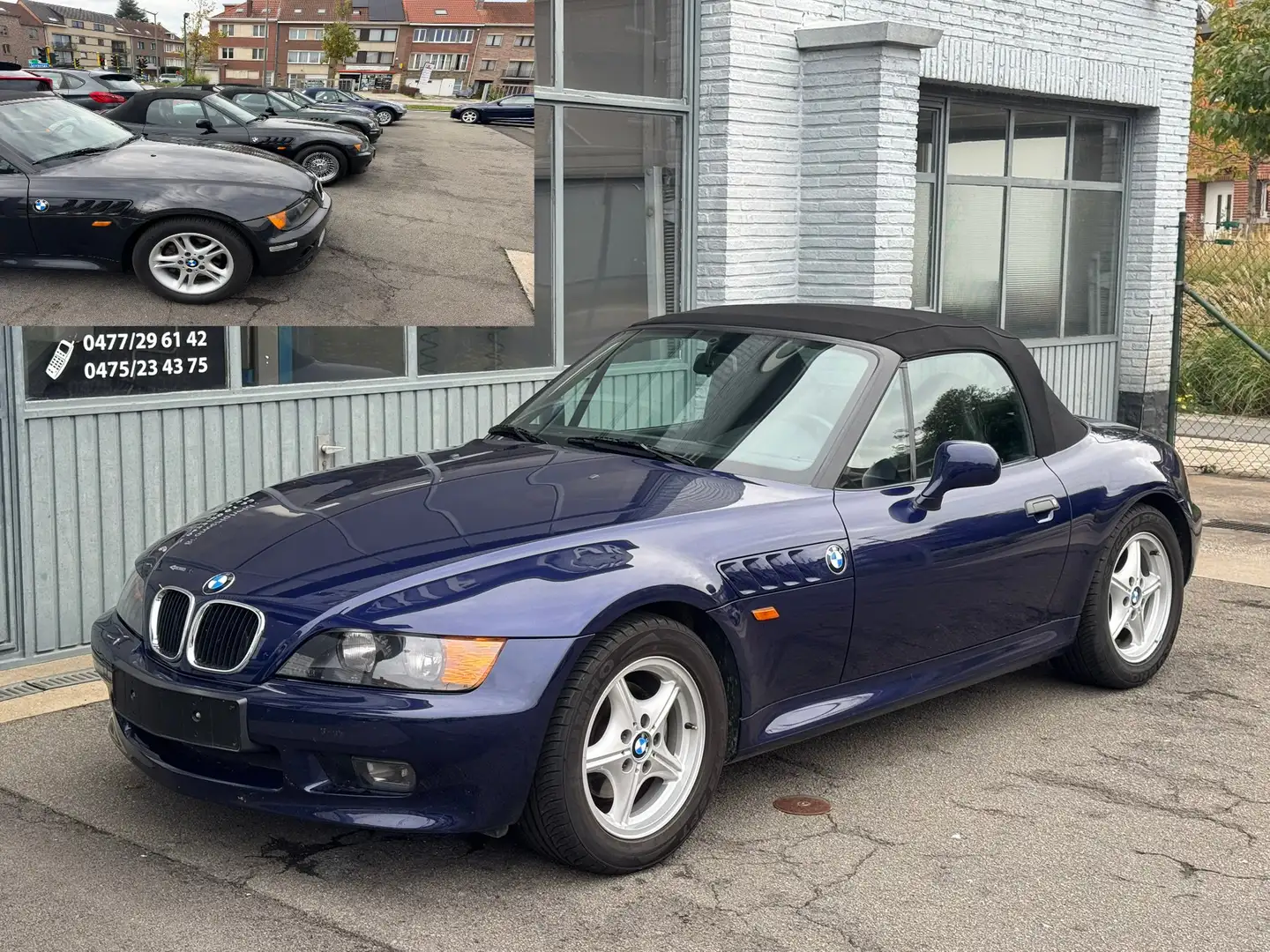BMW Z3 1.9i Roadster✅36.500kms✅Cuir✅Oldtimer 7x Z3 Blauw - 1
