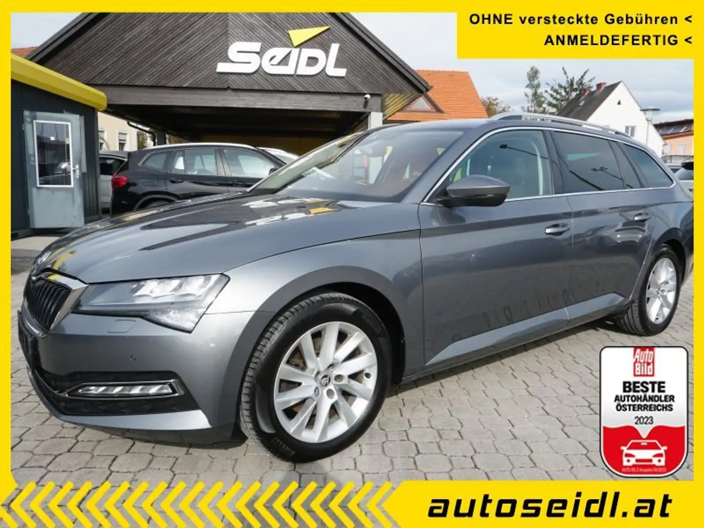 Skoda Superb Kombi 2,0 TDI Style DSG *2022er+VIRTUAL+LED* Grau - 1