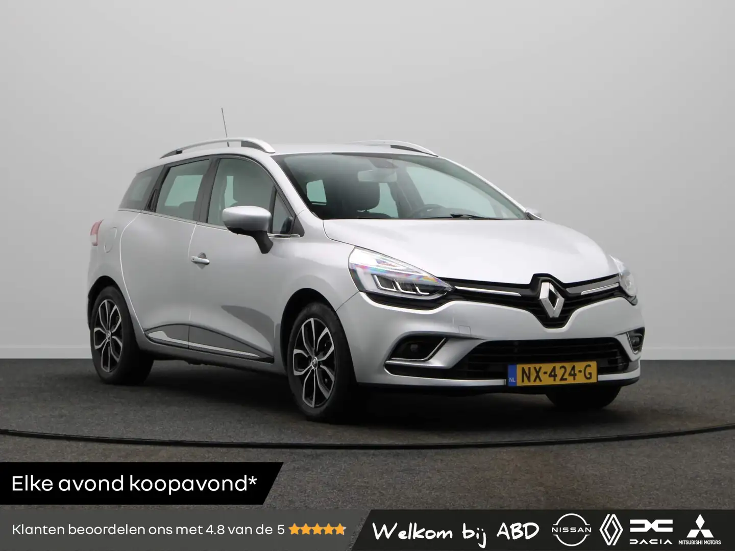 Renault Clio Estate TCe 90pk Intens | Half lederen bekleding | Gris - 1