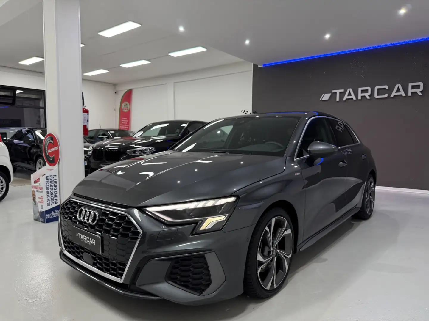 Audi A3 SPB 35 TDI S tronic S line edition Grigio - 2