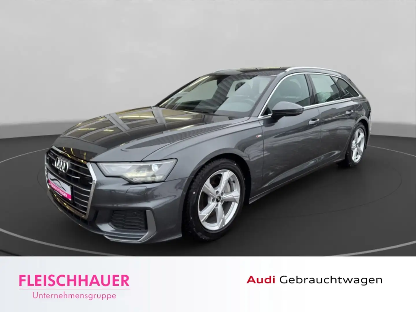 Audi A6 45 TDI quattro sport AHK schwenk 2xS Line Business Grau - 1
