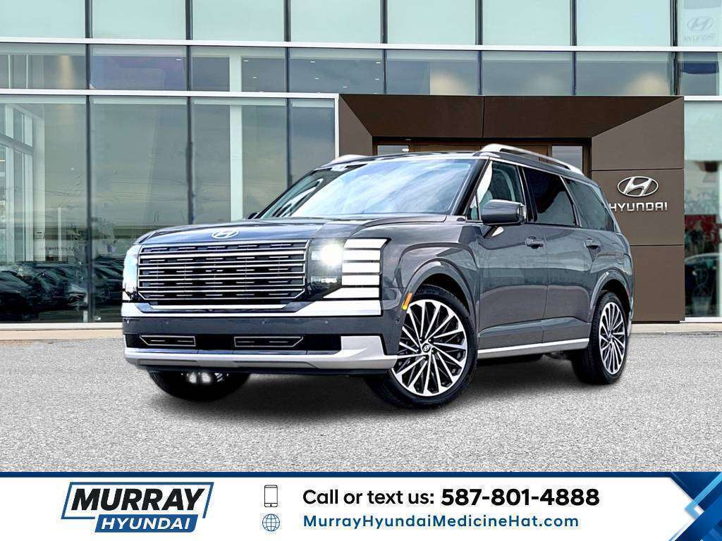 Gray (Ecotronic Grey) 2026 Hyundai Palisade Hybrid SUV / Crossover  Automatic