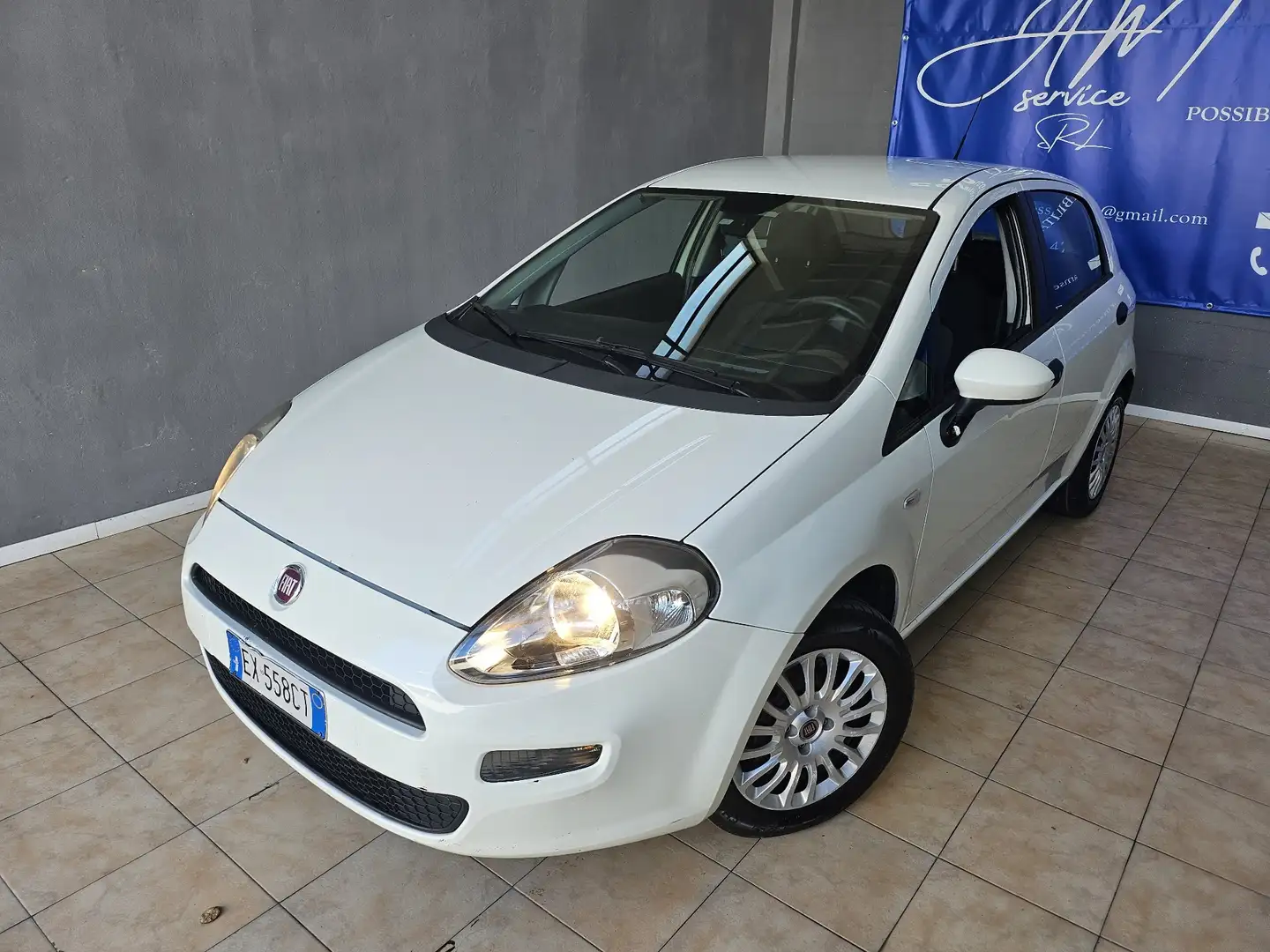 Fiat Punto Punto 5p 1.3 mjt 16v Young 75cv Fehér - 2