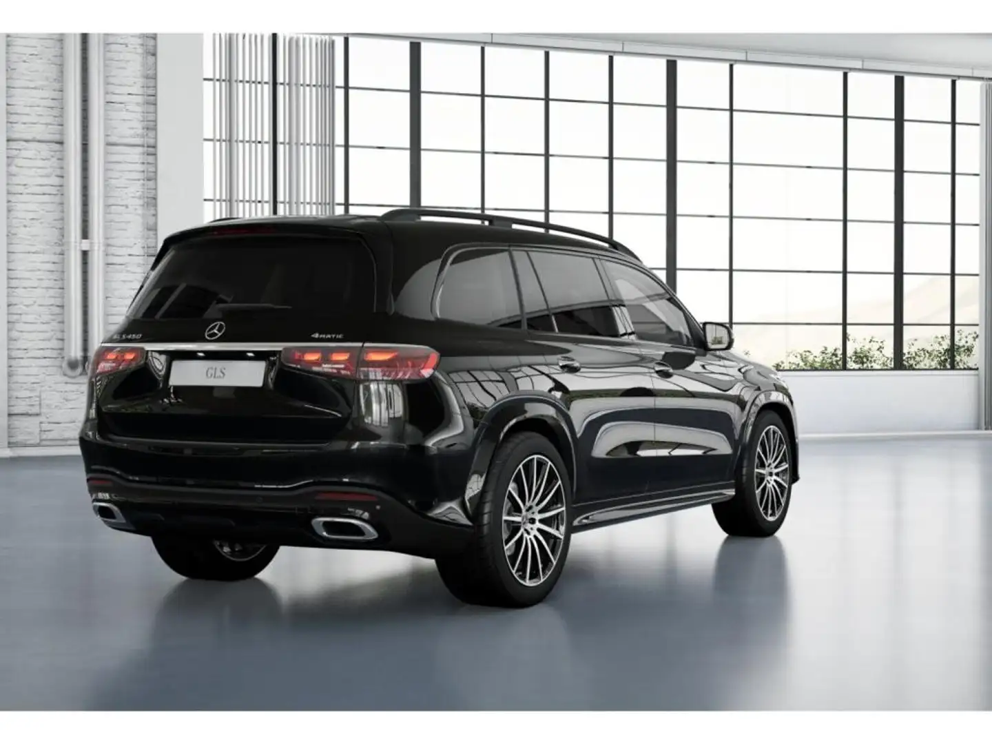 Mercedes-Benz GLS 450 4M AMG-Sport/360/Pano/Burm/HUD/Sitzklima Schwarz - 2