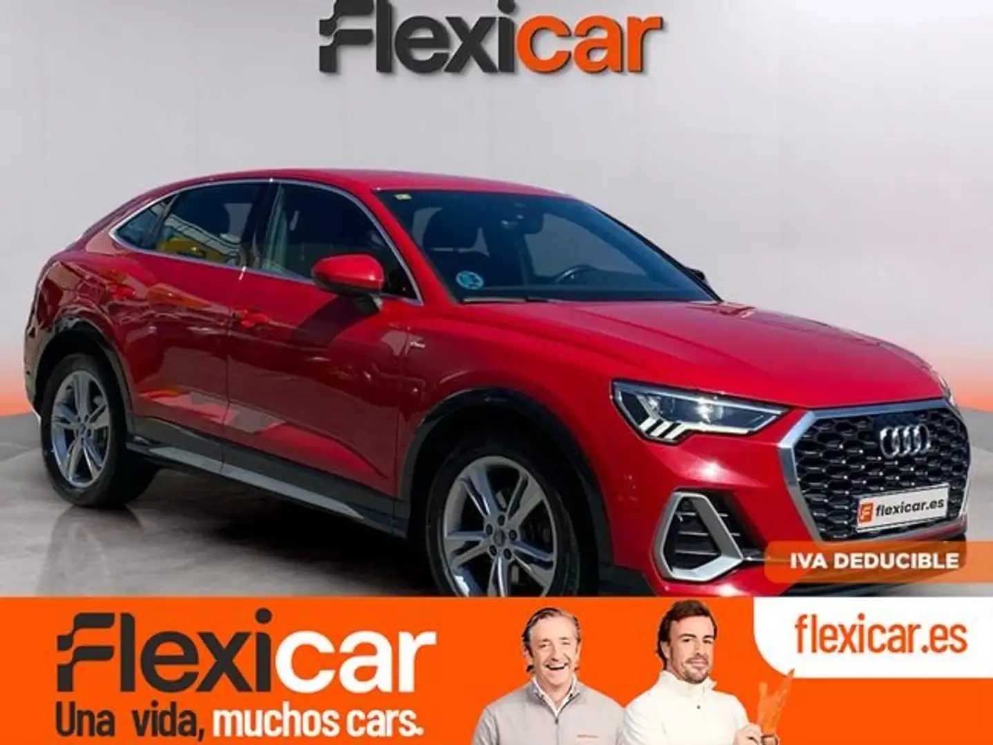 Audi Q3 S line 35 TDI 110kW (150CV) S tronic Rojo - 1