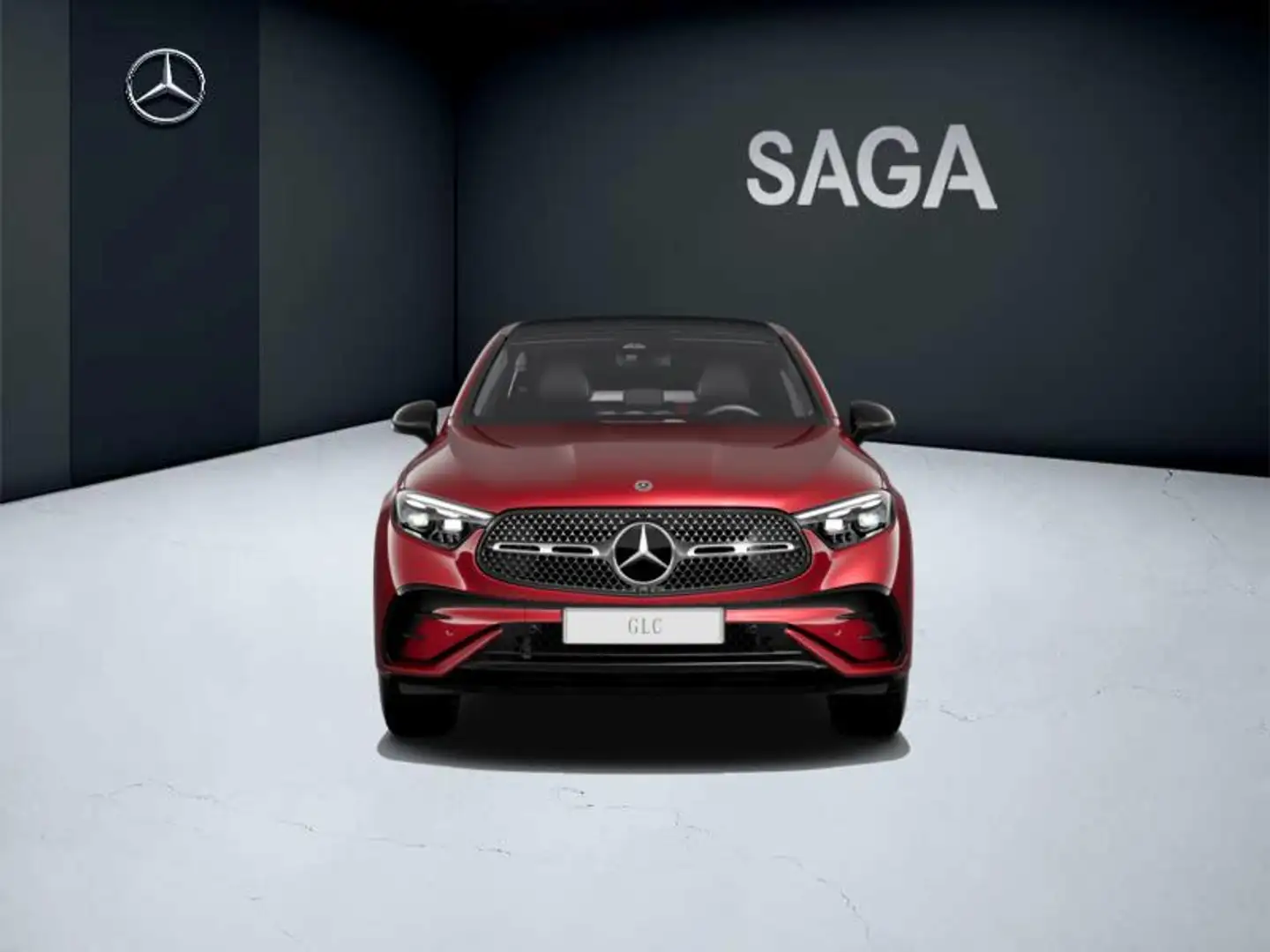 Mercedes-Benz GLC 200 4MATIC Coupé Rojo - 2