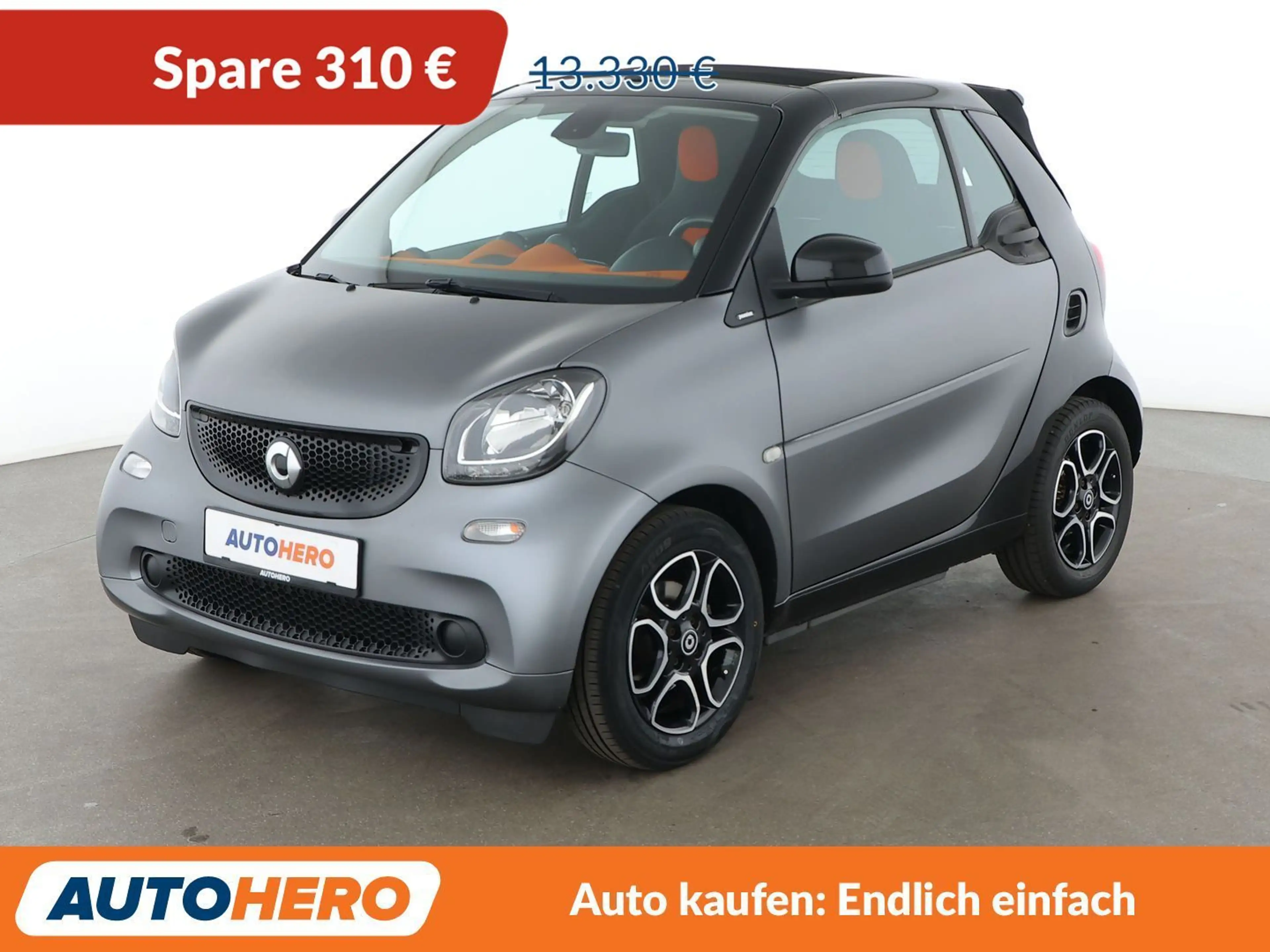 smart forTwo 1.0 Basis passion Aut.*NAVI*TEMPO*ALU*LIM*