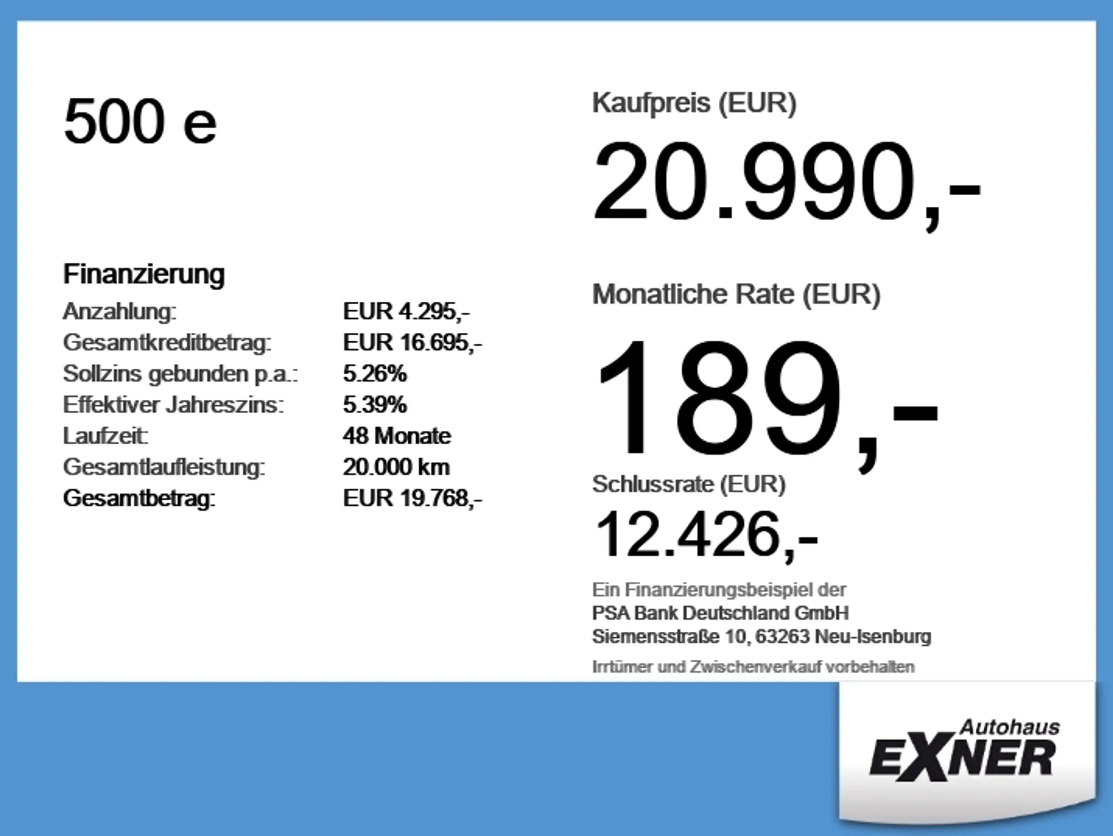 Fiat 500e 500 e ACC+LED+Navi+Pano+SHZ+Kam.+KeyLess+KlimaA — photo 3