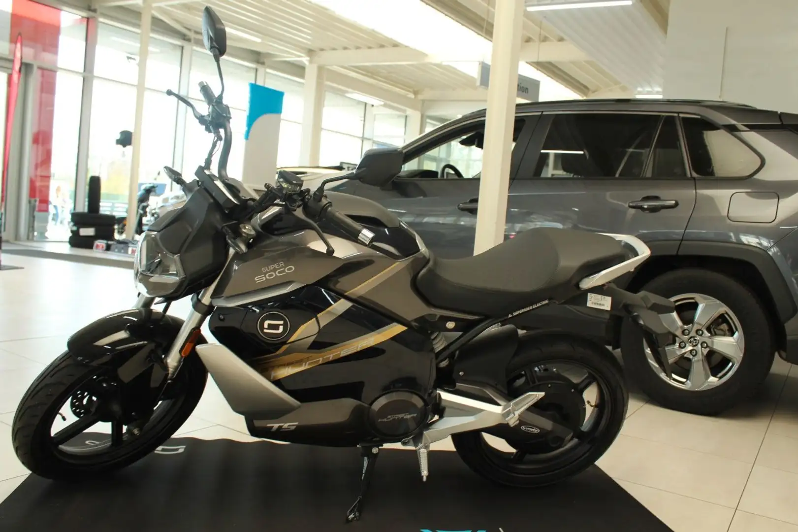 Super Soco TS Street Hunter Blau - 2