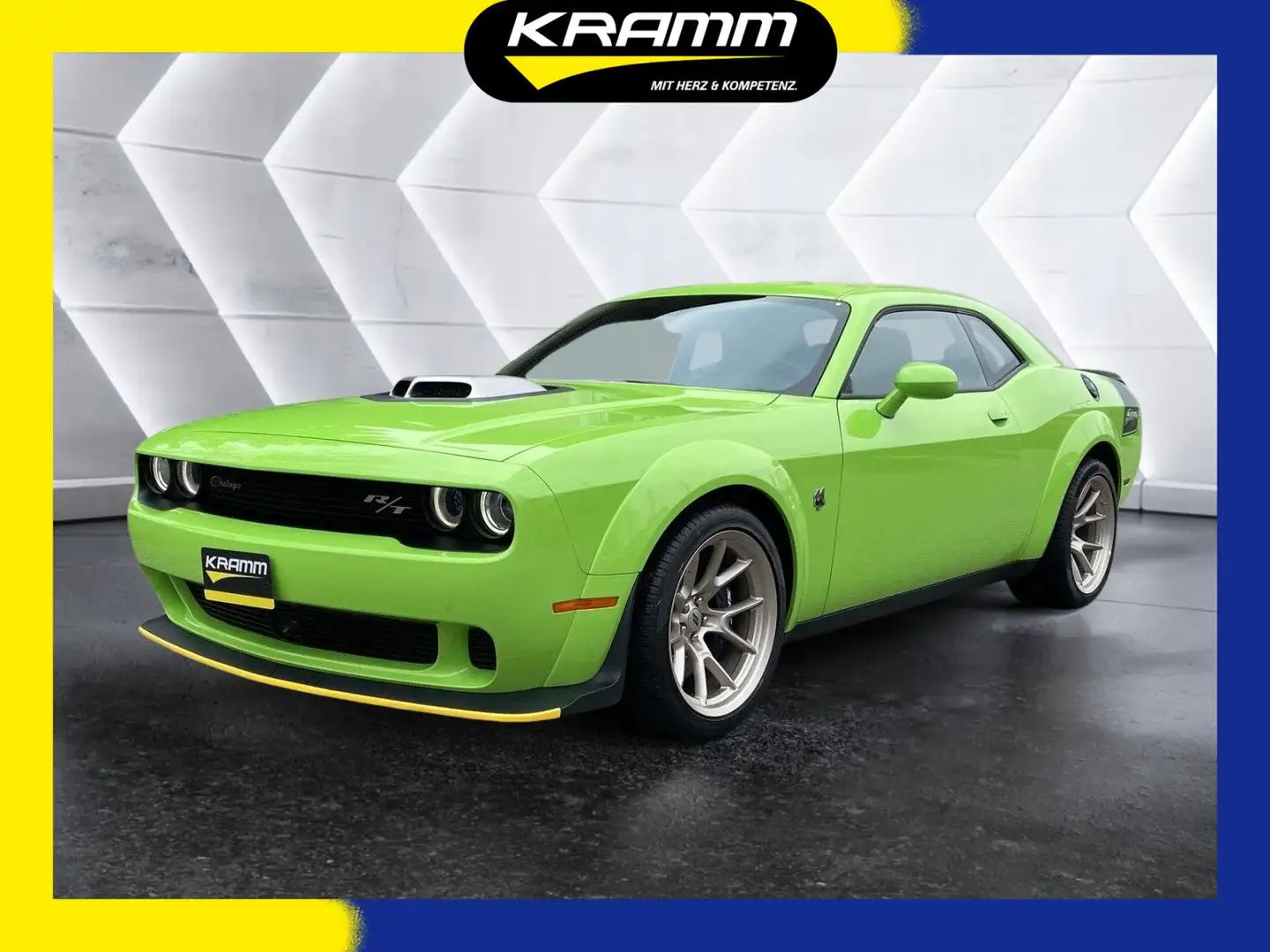 Dodge Challenger R/T V8 Scat Pack 392 Widebody Swinger LED Sportp. Verde - 1