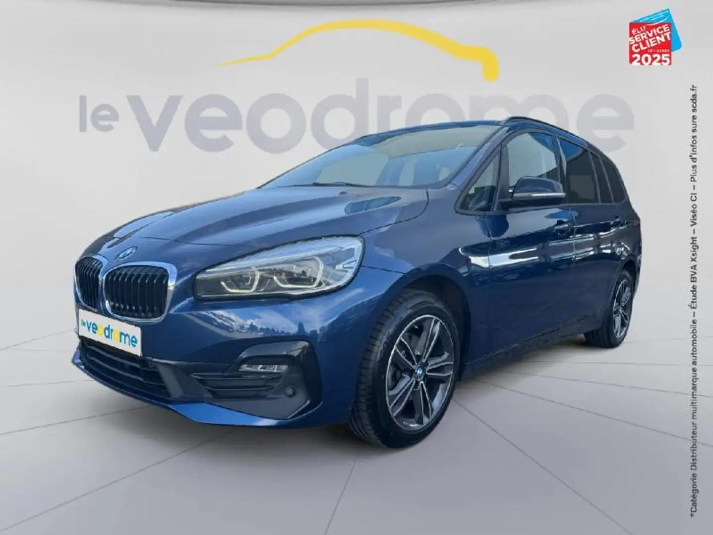 BMW 216 216dA 116ch  Sport DKG7 Bleu - 1