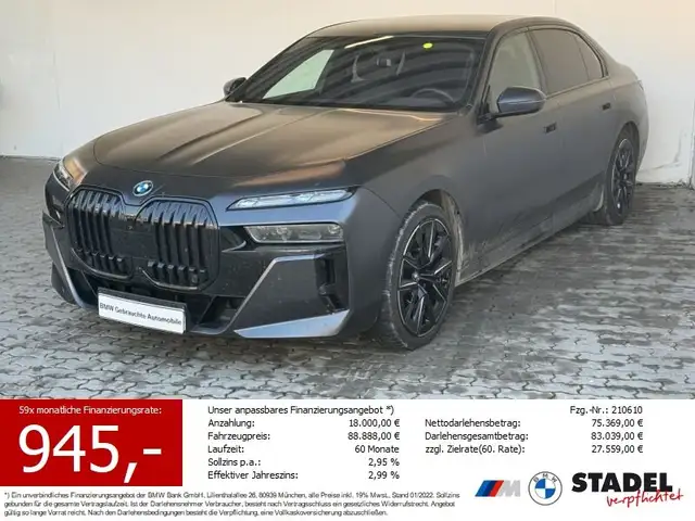 BMW i7 xDrive60 M Sport Navi.LED.B&W.ACC.Pano.30°.AK